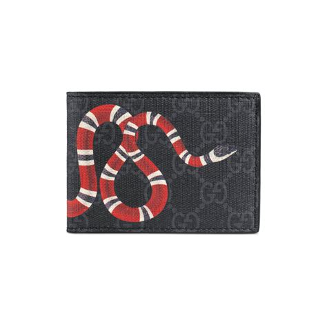 gucci wallet snake small|Gucci wallet snake original.